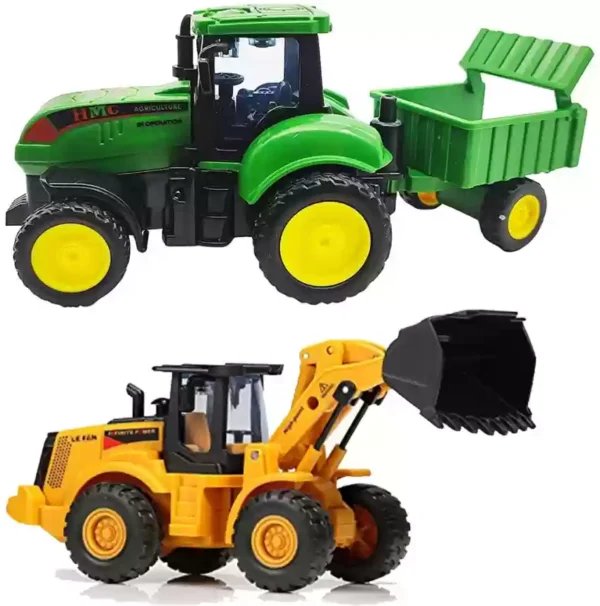 Deoxy Pull Back Vehicles – Farm Tractor Truck